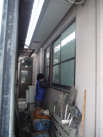 朝倉市　窓断熱工事　ガラスを真空ガラス（スペーシア）へ交換！